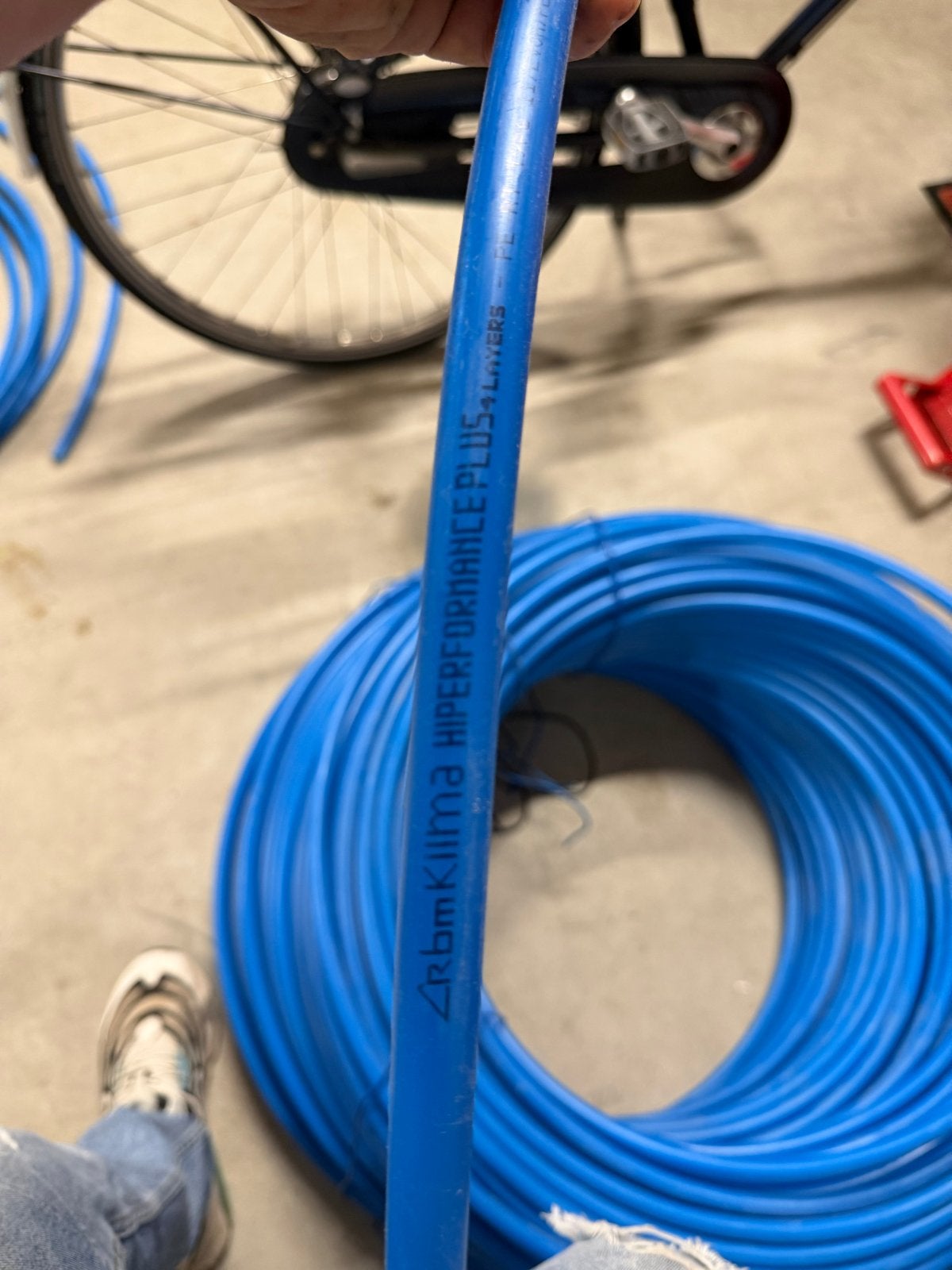 RbmKlima Hiperformance Plus 269m vloerverwarmingsbuis, Doe-het-zelf en Verbouw, Overige materialen, 6 meter of meer, Nieuw, Rechte buis