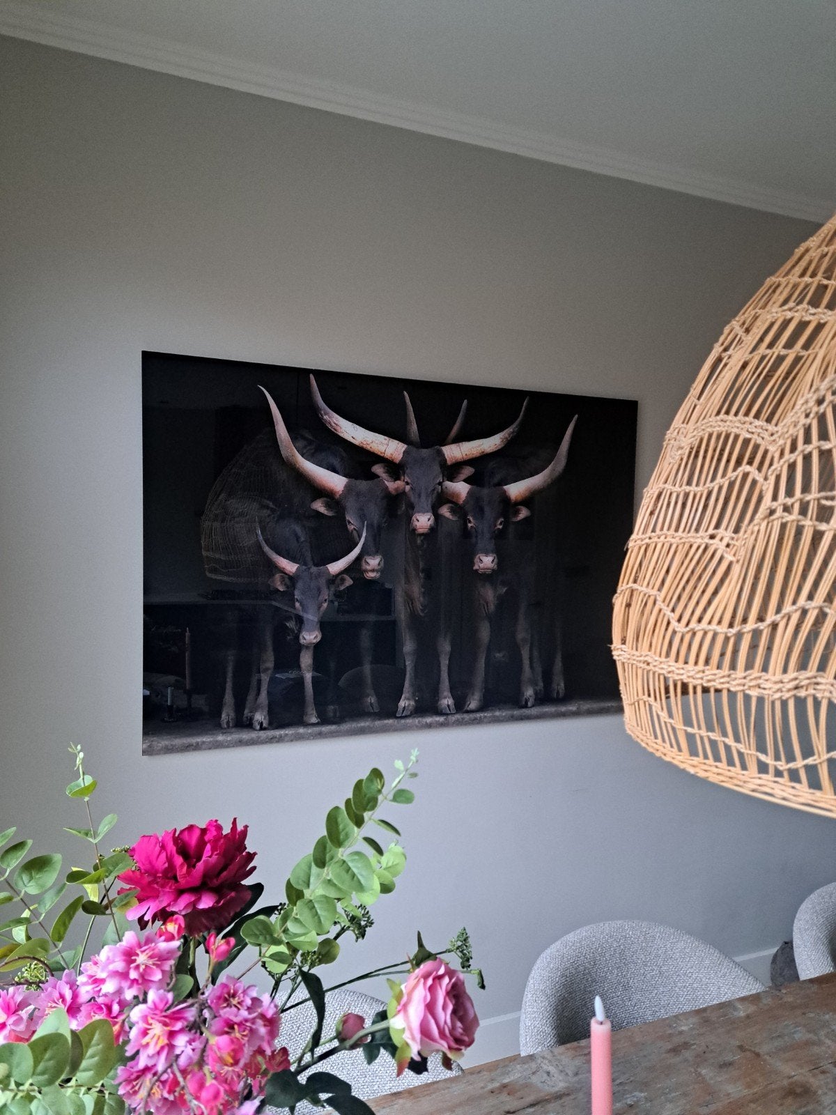 Xi-Art schilderij op plexiglas 150 x 100 cm nieuwpr €645, Ophalen, Zo goed als nieuw, 100 tot 125 cm, Foto of Poster