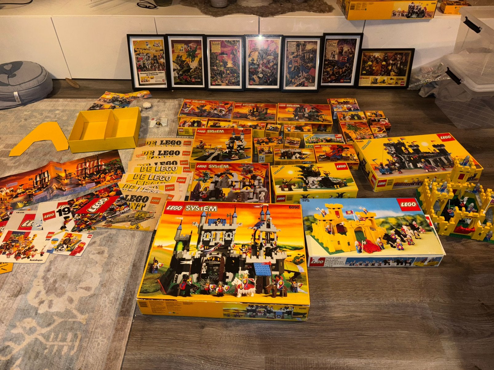 Lego jaren 80/90 castle and pirates sets nieuw en met inlays, Kinderen en Baby's, Speelgoed | Duplo en Lego, Ophalen of Verzenden