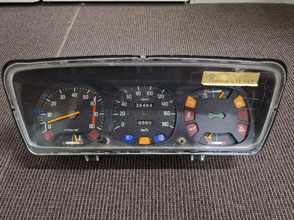 Jaeger instrumentenpaneel – Renault 12, Ophalen of Verzenden, Renault