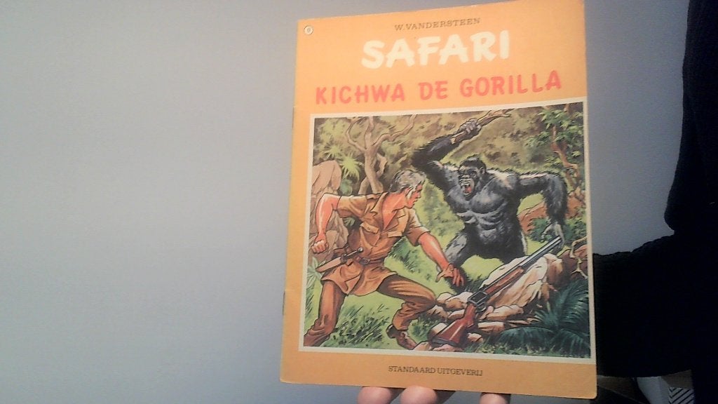 safari nr 17 kichwa de gorilla uit 1973, Eén stripboek, Ophalen of Verzenden, Zo goed als nieuw
