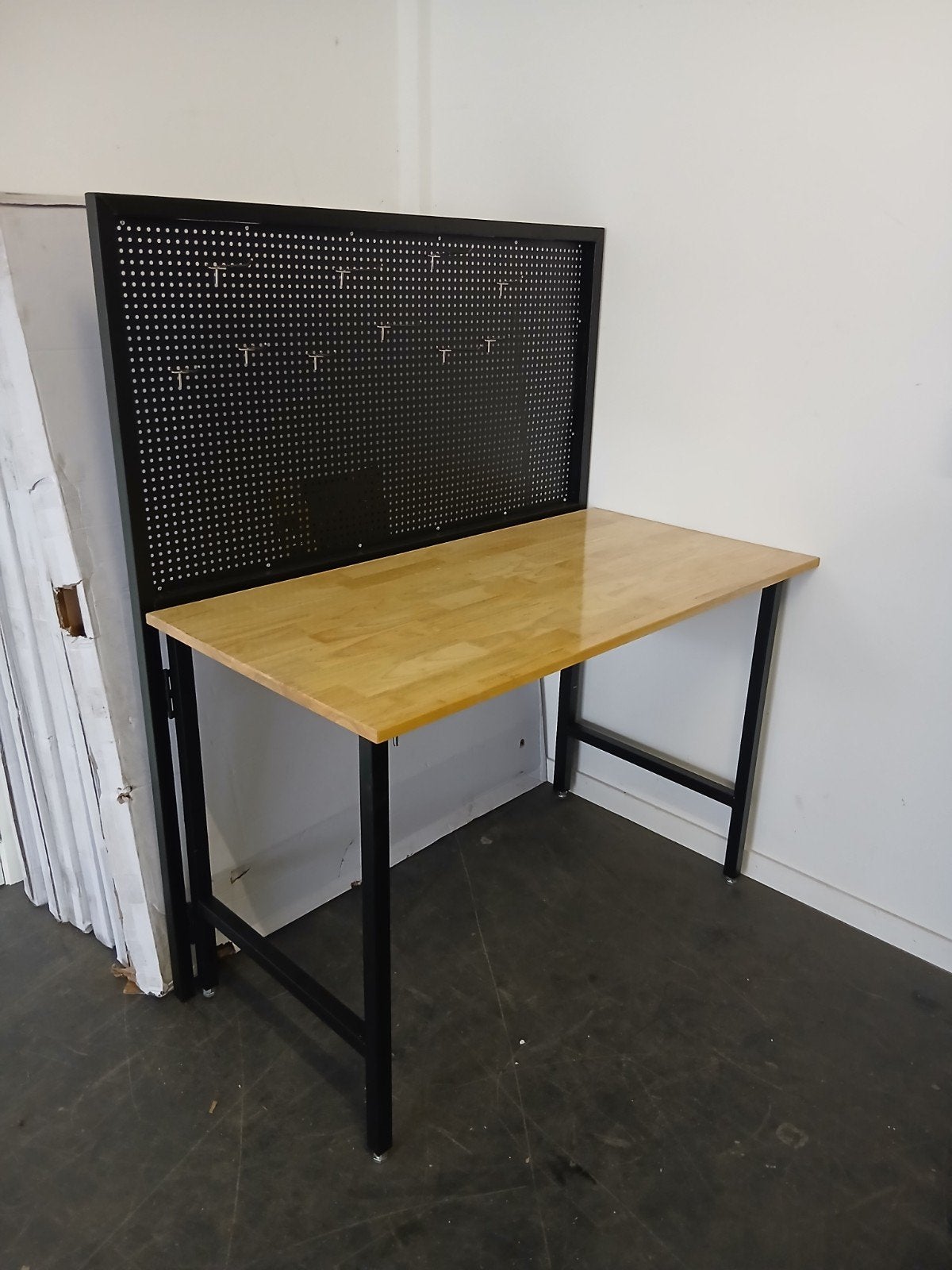 Nieuwe Inklapbare Werkbank met Gereedschapswand 120x60x80, Ophalen of Verzenden, Nieuw, 120 tot 170 cm, Inklapbaar