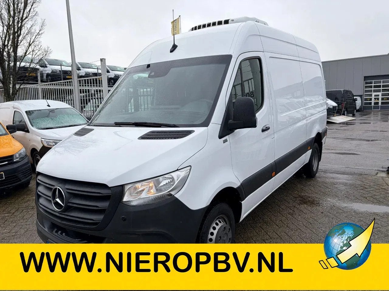 Mercedes-Benz Sprinter 514CDI L2H2 Konventa Koeling + 220V S, Achterwielaandrijving, Gebruikt, Euro 6, Wit