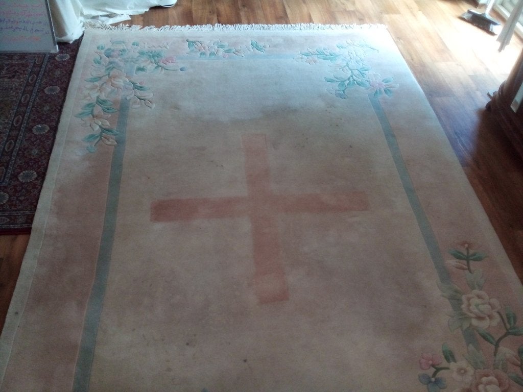 Chinese tapijt, Huis en Inrichting, Stoffering | Tapijten en Kleden, Ophalen, Gebruikt, Rechthoekig, 200 cm of meer