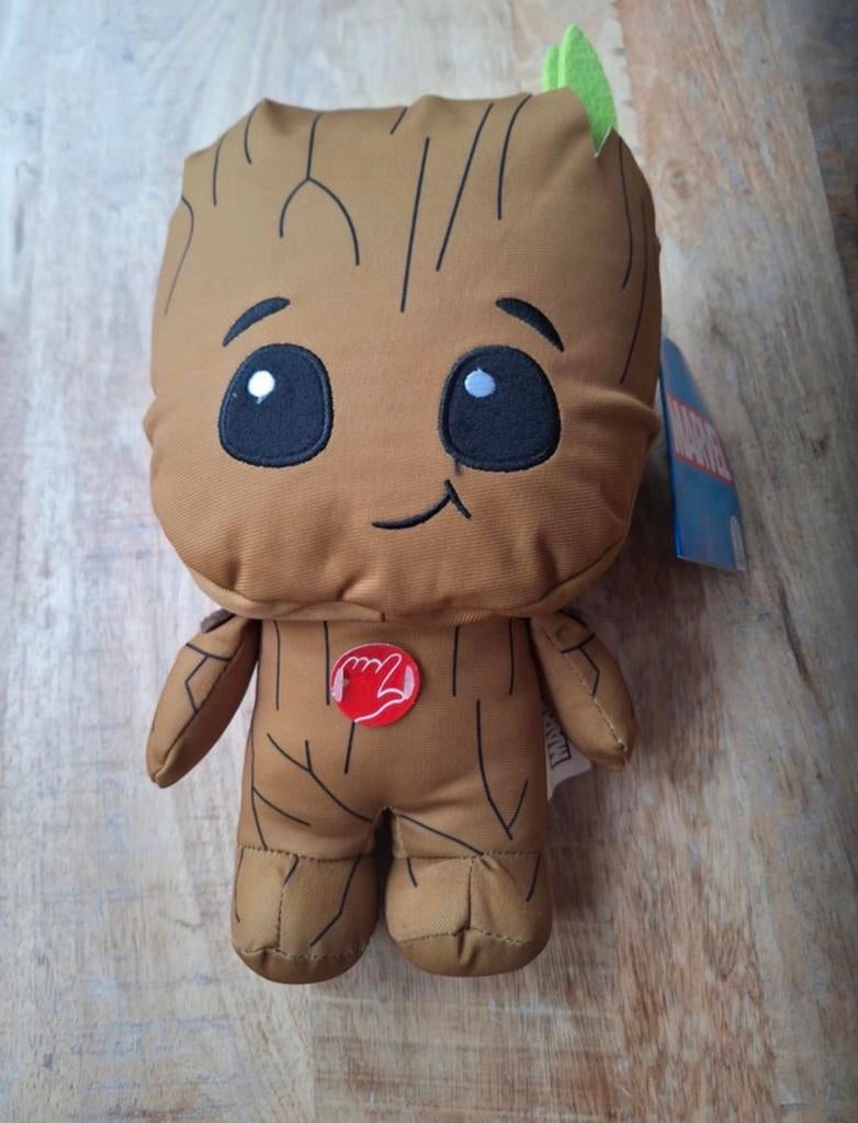 Nieuwe Groot knuffel met geluid - Marvel Guardians of the Ga, Marv, Overige typen, Nieuw, Ophalen of Verzenden