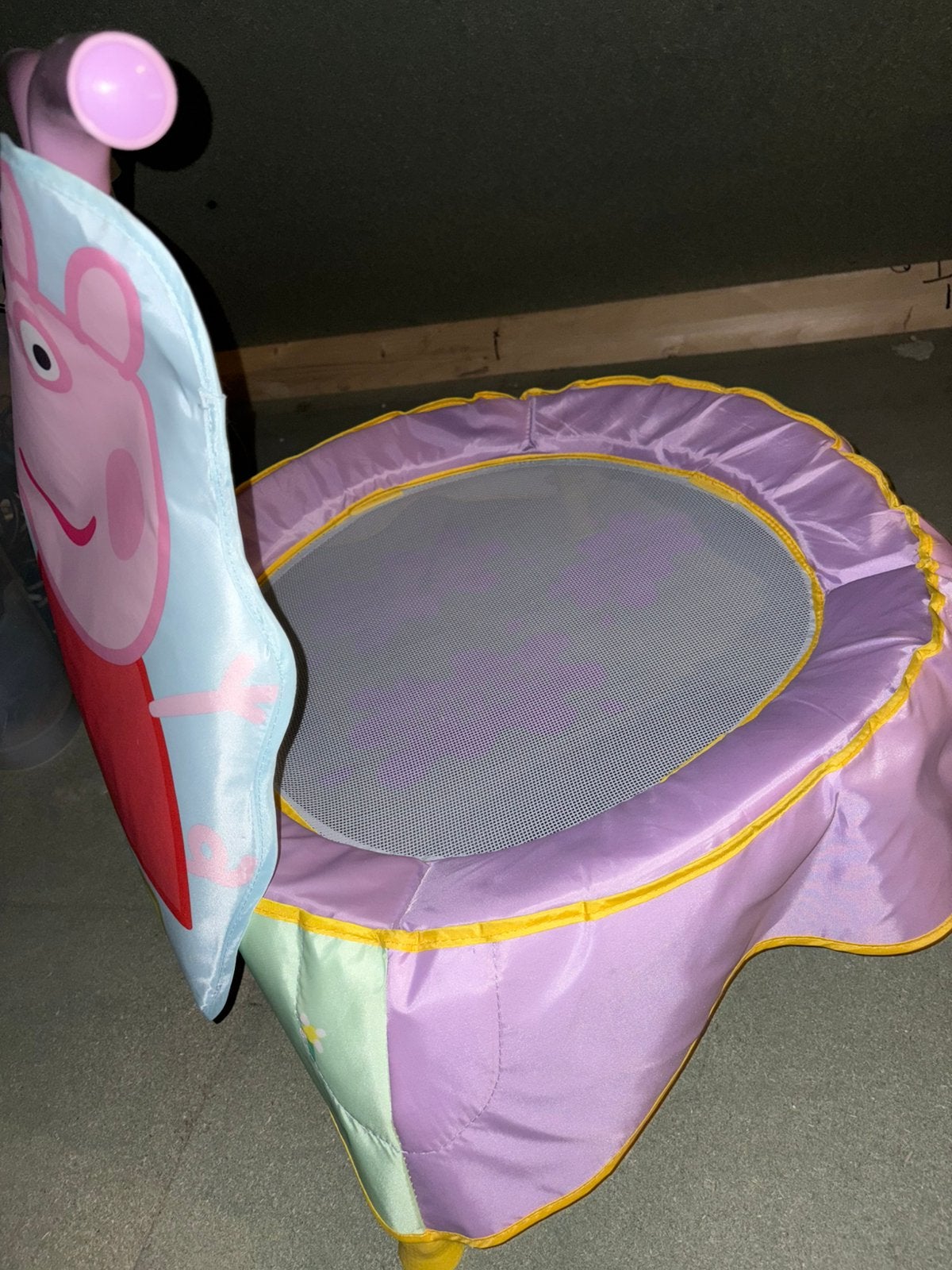 Peuter trampoline Peppa Pig, Ophalen, Zo goed als nieuw, Overige typen