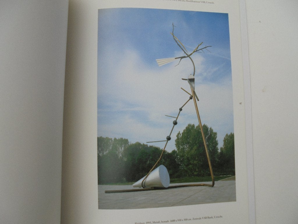 Auke de Vries Beeldhouwer sculptuur GROOT BOEK (R4-12), Ophalen, Zo goed als nieuw