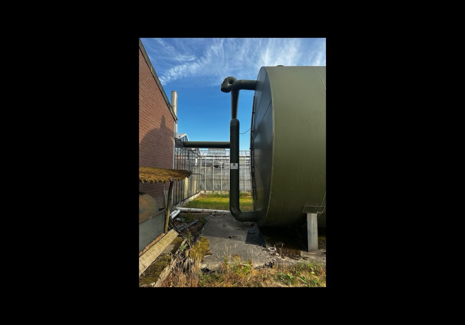 Water buffer vat, Tuin en Terras, Regentonnen, 150 liter of meer, Ophalen, Zo goed als nieuw