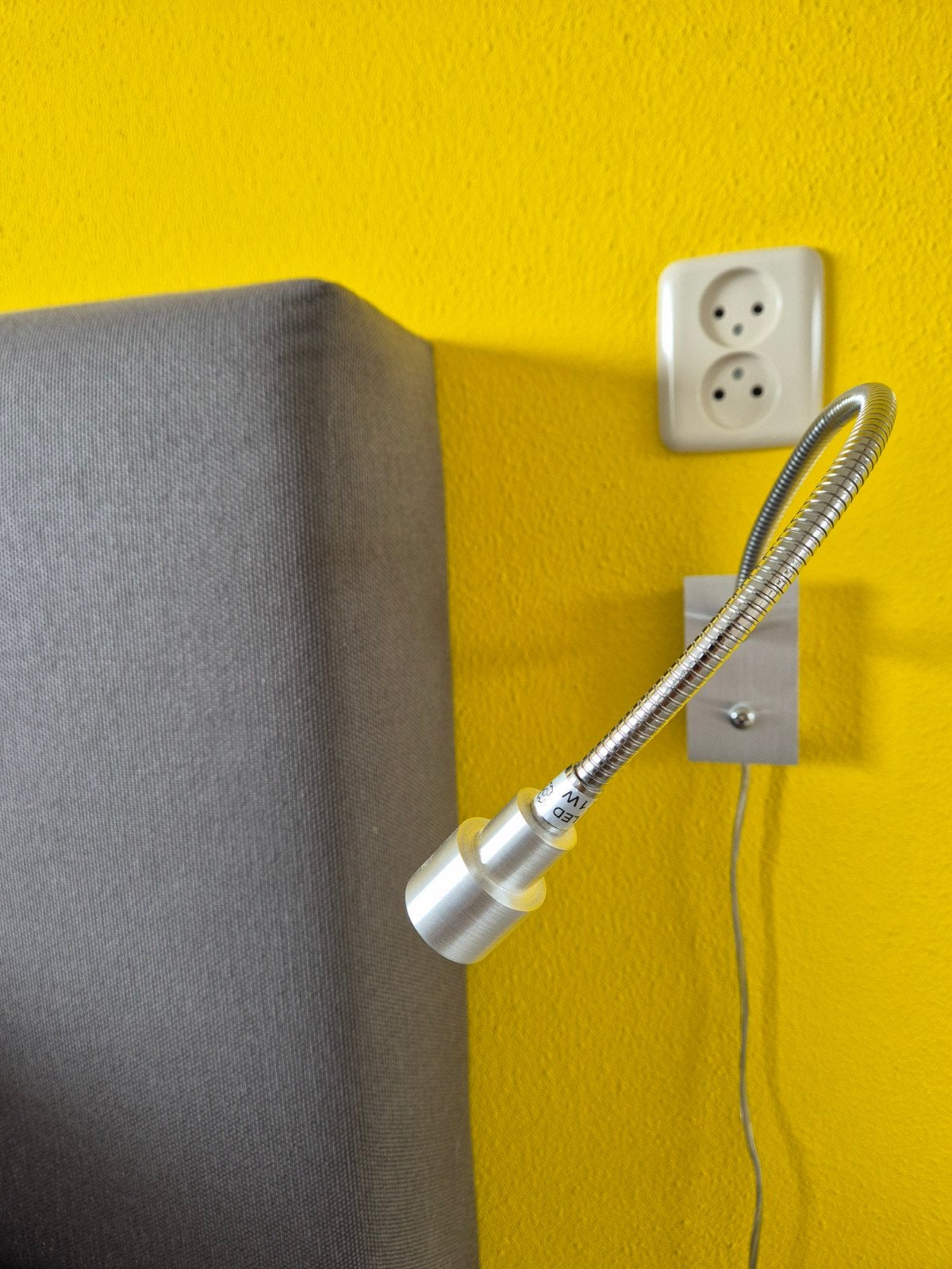 2x Bedlampjes met ingebouwde LED verlichting - Nieuwstaat, Ophalen of Verzenden, Zo goed als nieuw