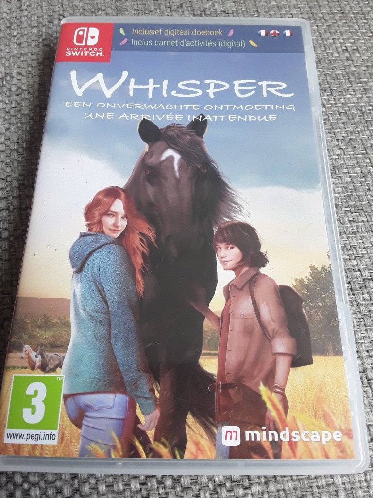 Nintendo Switch Game Whisper Een Onverwachte Ontmoeting, 1 speler, Ophalen of Verzenden, Zo goed als nieuw, Vanaf 3 jaar