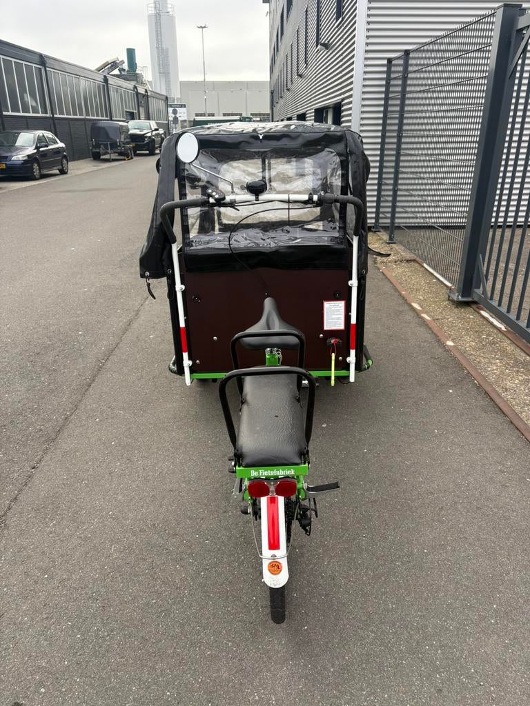 BSO - KDV XL E bakfiets ZGAN, Fietsen en Brommers, Fietsen | Bakfietsen, Ophalen, 4 kinderen of meer, Huif, Fietsfabriek