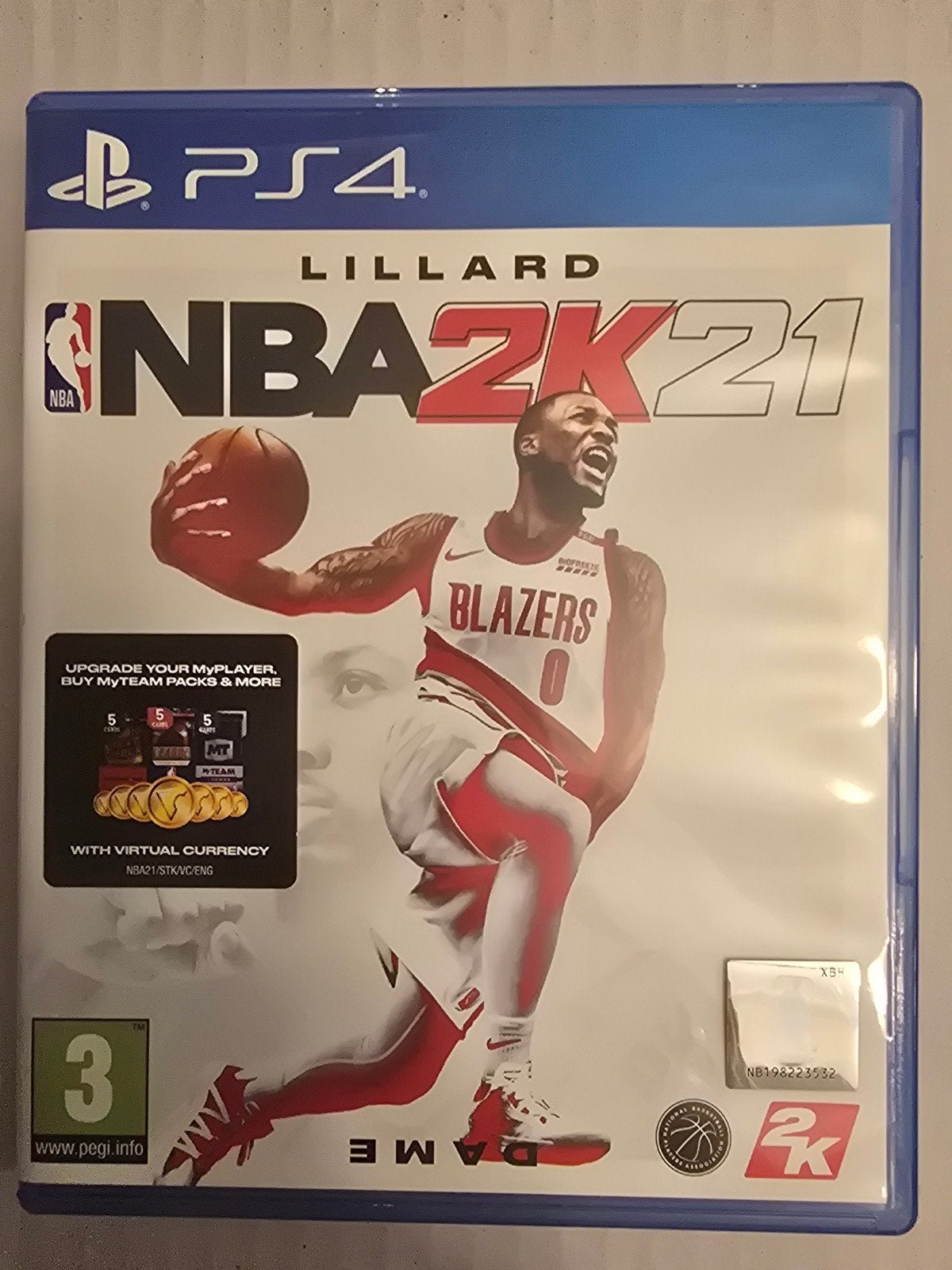 NBA 2K21 Lillard PS4 - Basketbalgame voor PlayStation 4, Online, Ophalen of Verzenden, Zo goed als nieuw, Sport