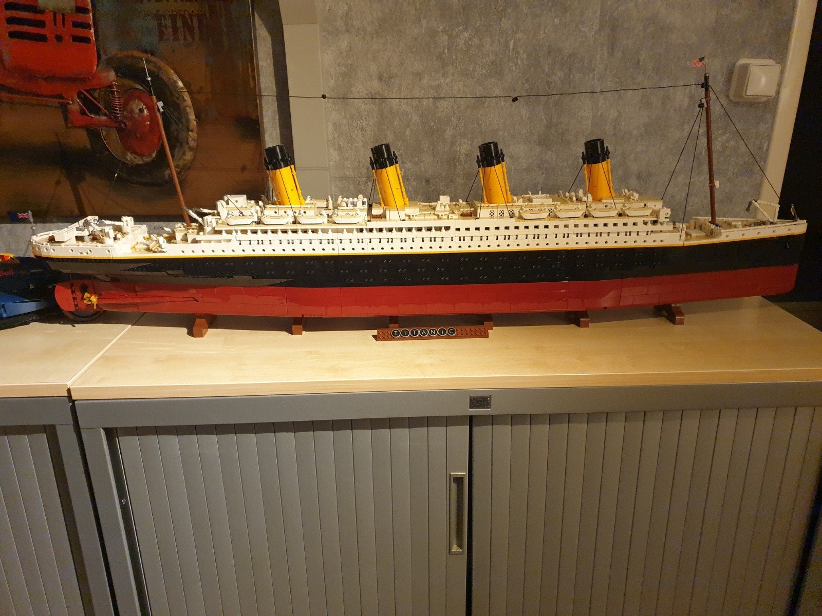 Titanic van LEGO, de echte lego, Hobby en Vrije tijd, Ophalen, Zo goed als nieuw
