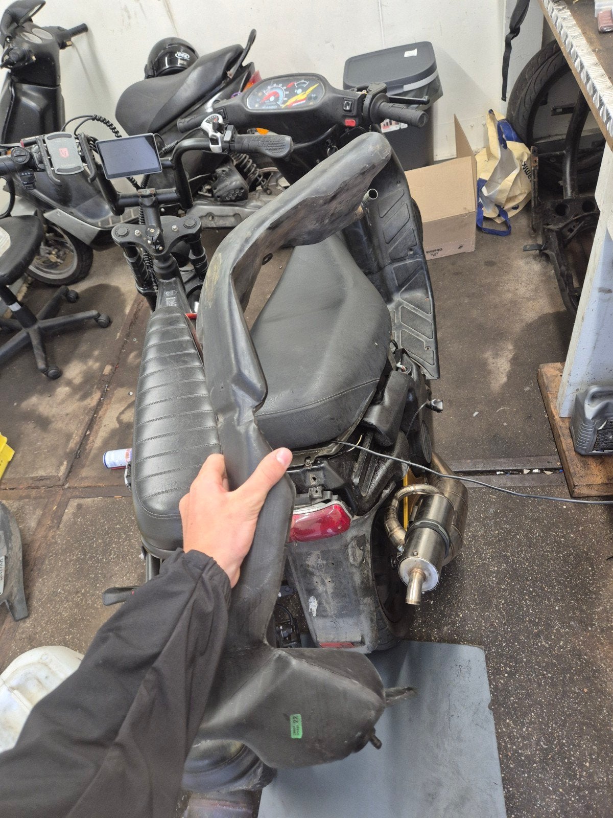 Gebruikte scooter tank - Piaggio thyfoon, Ophalen of Verzenden, Gebruikt, Tank, Piaggio