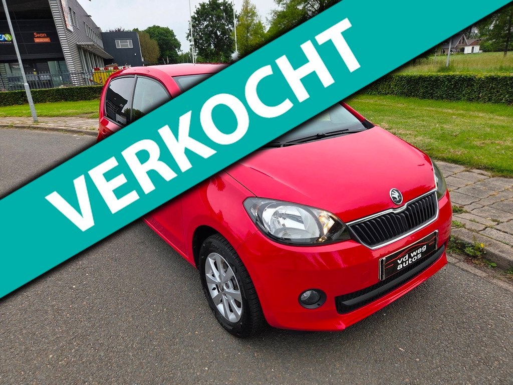 Skoda Citigo 1.0 Drive 5 deurs automaat 105521km nap, Euro 5, Gebruikt, 60 pk, 23 km/l