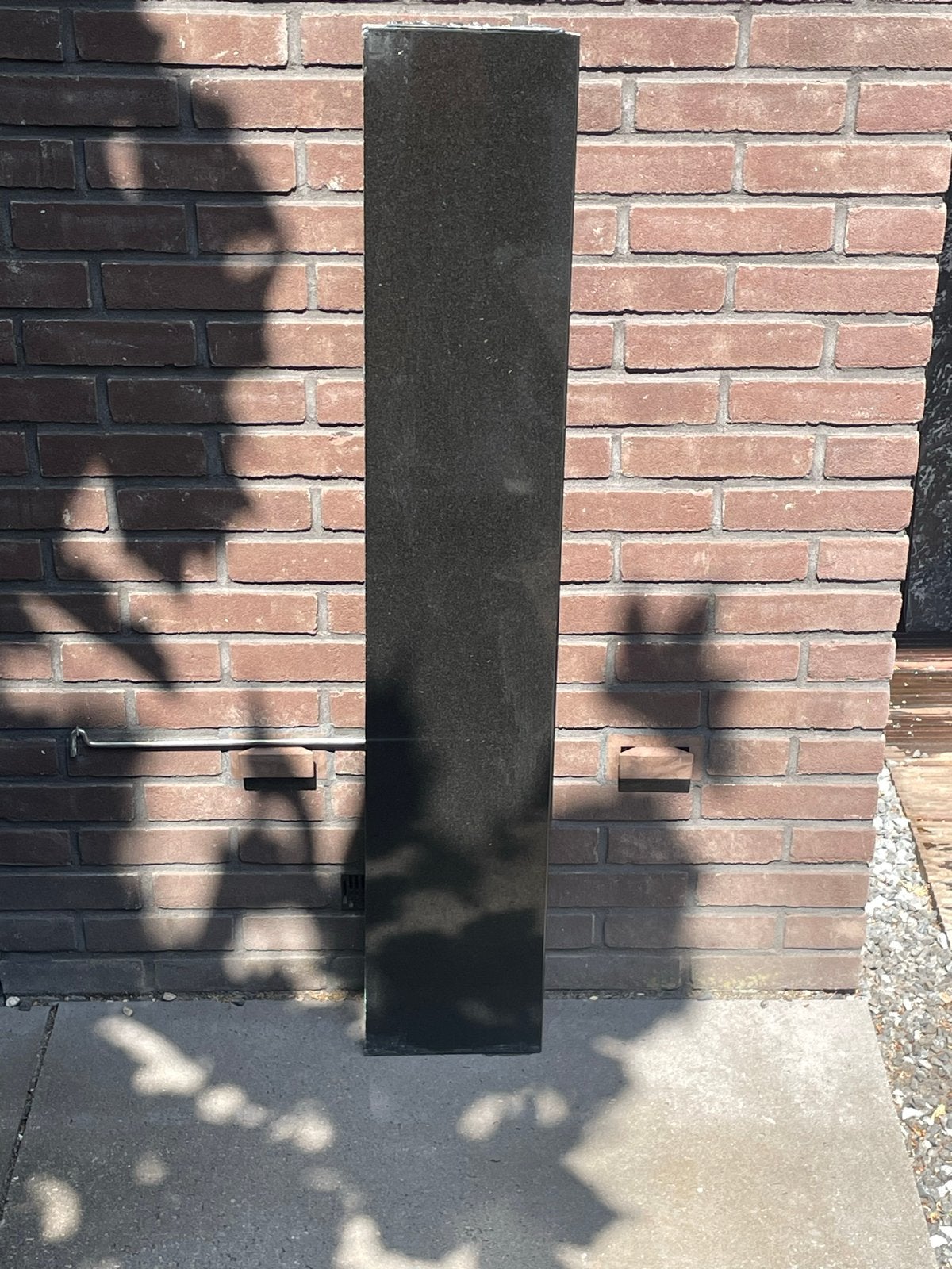 Stenen marmeren plaat voor vensterbank of drempel, Ophalen, Gebruikt, 25 tot 50 mm, Overige typen