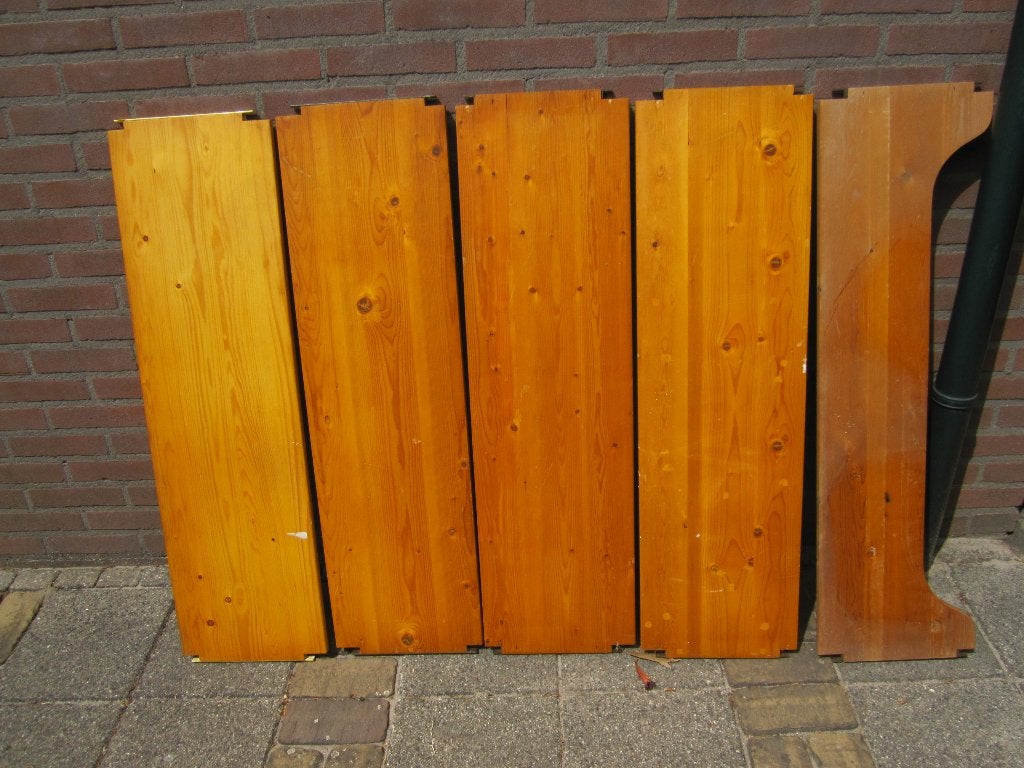 Lundia schappen 39 x 100 [vijf], Ophalen of Verzenden, Gebruikt