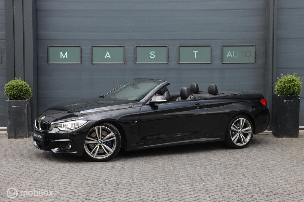 BMW 435i Cabrio M Sport|Nekverwarming|HUD|Camera|HK audio, Auto's, BMW, Achterwielaandrijving, Gebruikt, 4-Serie, Cabriolet