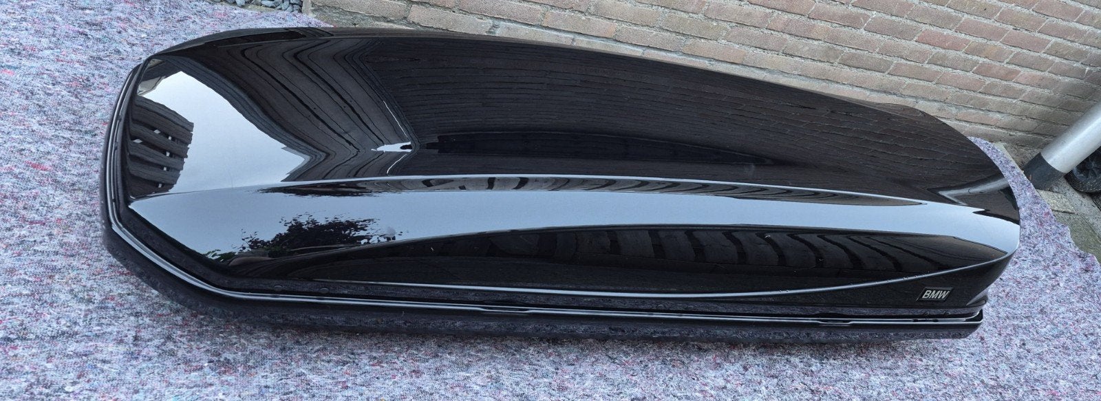 Originele BMW 320 NF Black Glossy Dakbox - 320 Liter, Auto diversen, Dakkoffers, Ophalen, Zo goed als nieuw