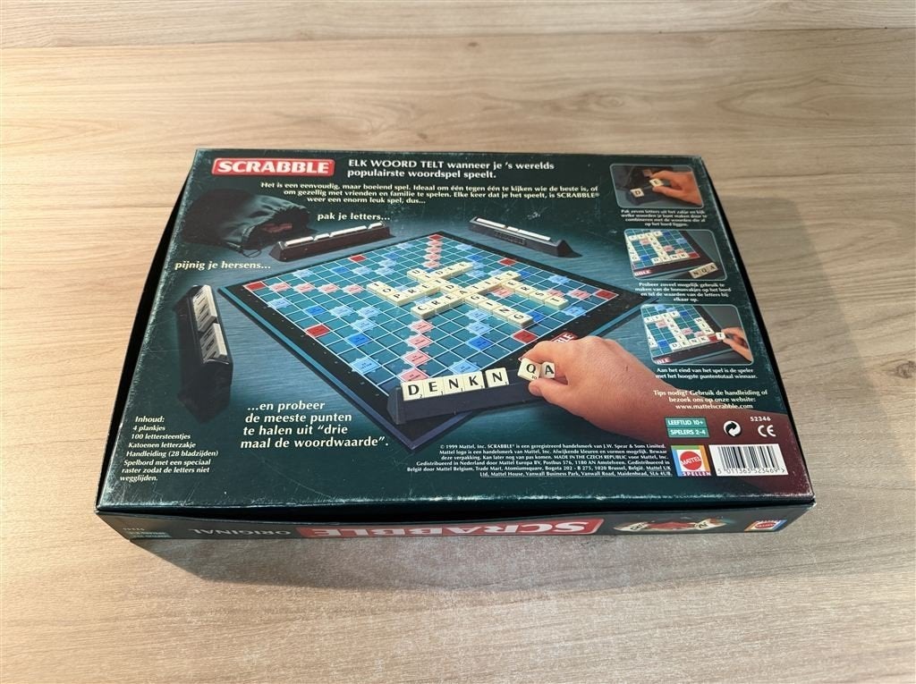 scrabble original - s6901, Verzenden, Zo goed als nieuw