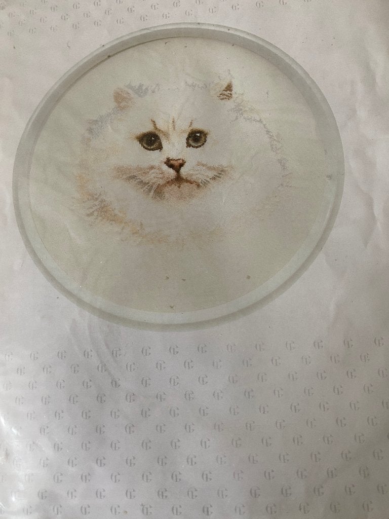 BORDUURPAKKET THEA GOUVERNEUR WITTE POES, Verzenden, Nieuw, Handborduren, Borduurpakket