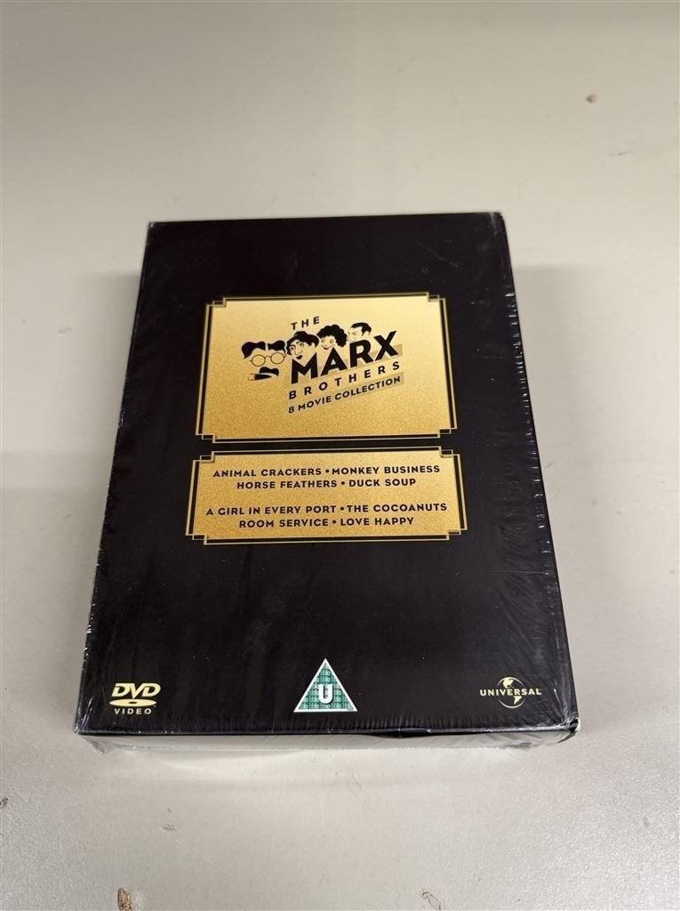 The marx brothers dvd set 8 stuks, Alle leeftijden, Ophalen of Verzenden, Zo goed als nieuw