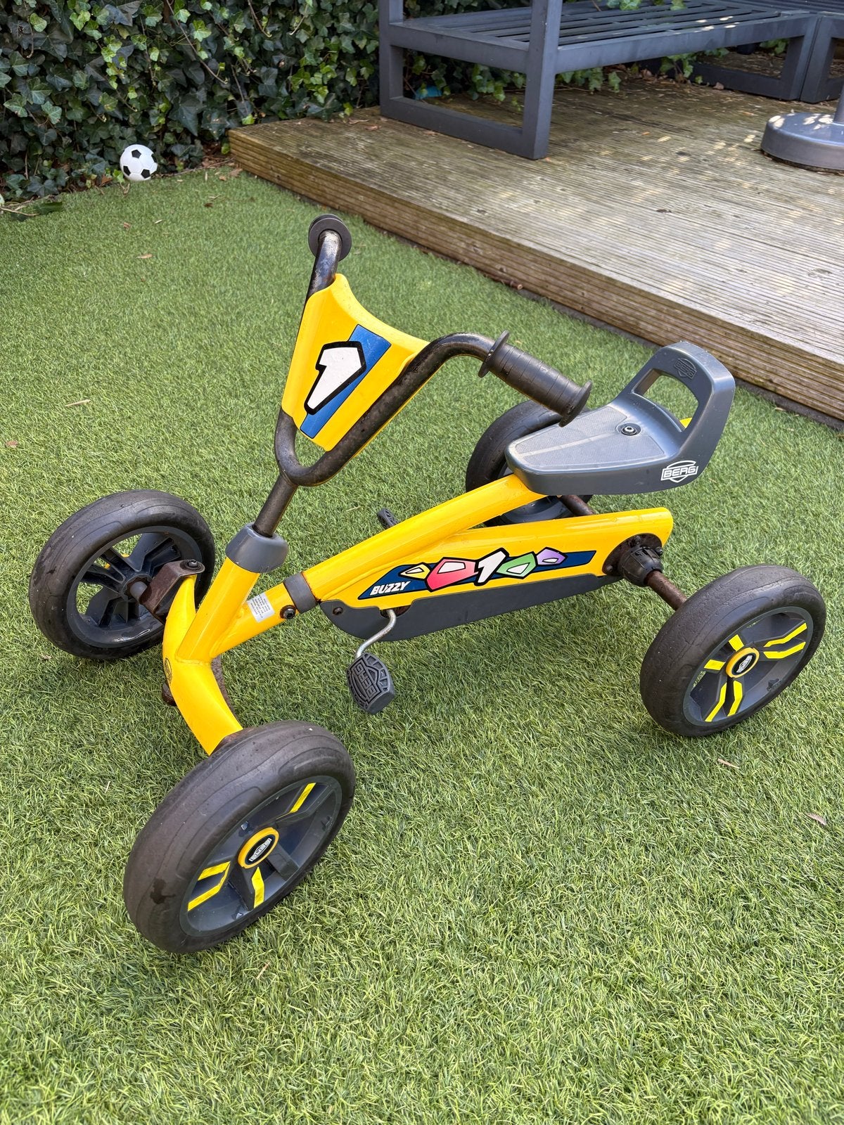 Berg Buzzy skelter - Geel, Ophalen, Gebruikt, Berg, Vrijloopautomaat