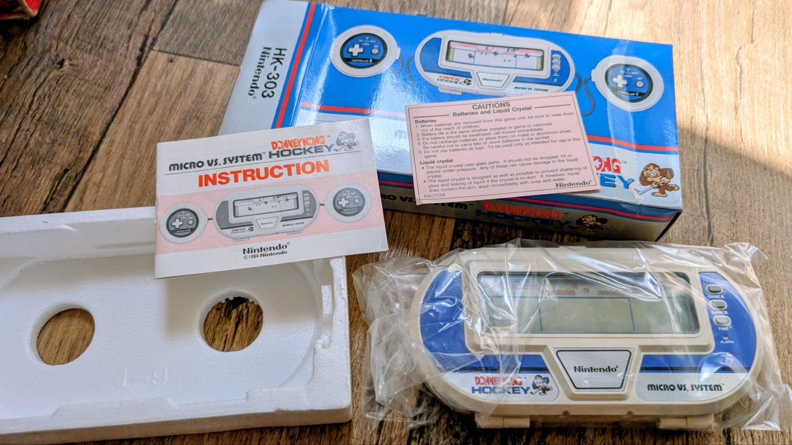 Nintendo Micro VS. System Donkey Kong Hockey 2-speler, Ophalen of Verzenden, Nintendo, Zo goed als nieuw