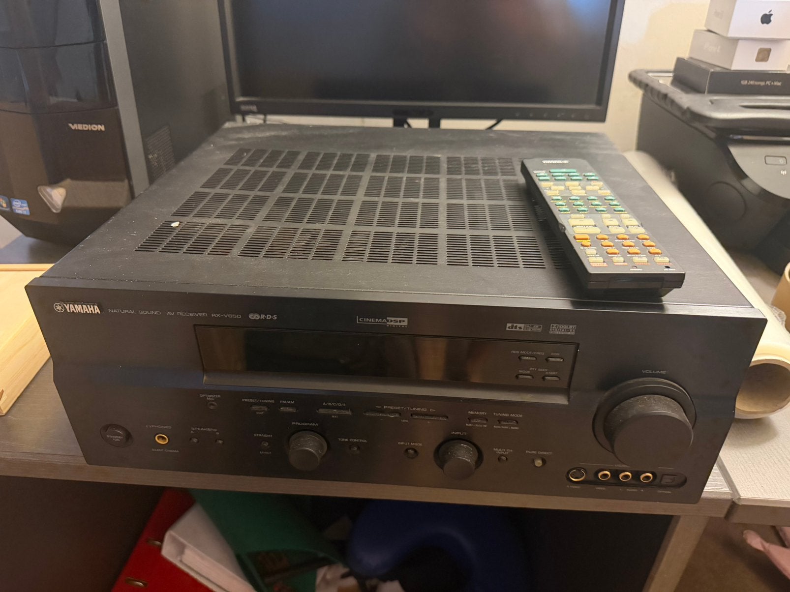 Yamaha versterker, Ophalen of Verzenden, Gebruikt, Yamaha