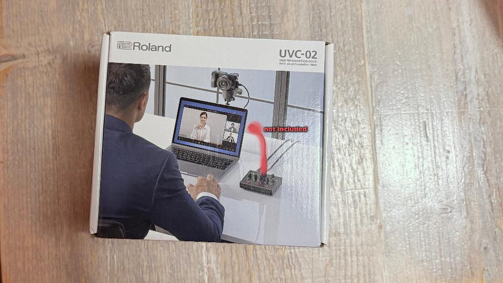 Roland UVC-02 Livestreaming, Audio, Tv en Foto, Professionele Audio-, Tv- en Video-apparatuur, Ophalen of Verzenden, Nieuw, Audio