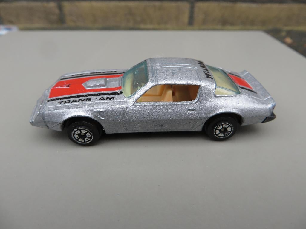 Yatming Pontiac Trans-Am Zilver, Ophalen of Verzenden, Gebruikt, Auto
