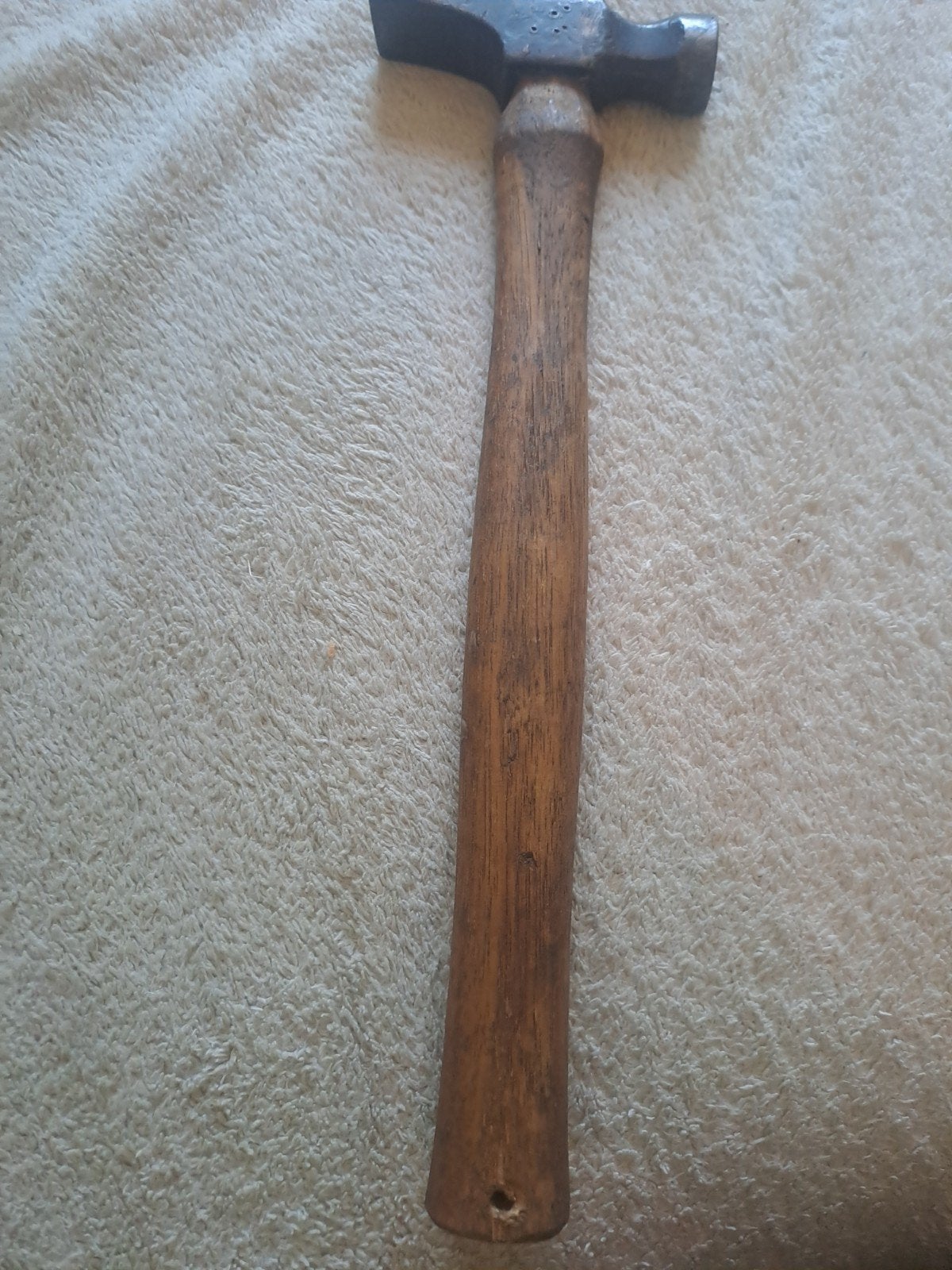 Vintage hamer met houten steel, Ophalen of Verzenden