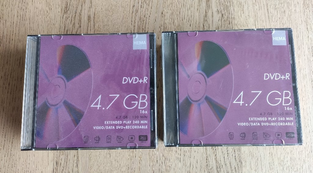 HEMA DVD+R 20 stuks, Computers en Software, Beschrijfbare discs, Ophalen of Verzenden, Nieuw, Dvd, HEMA