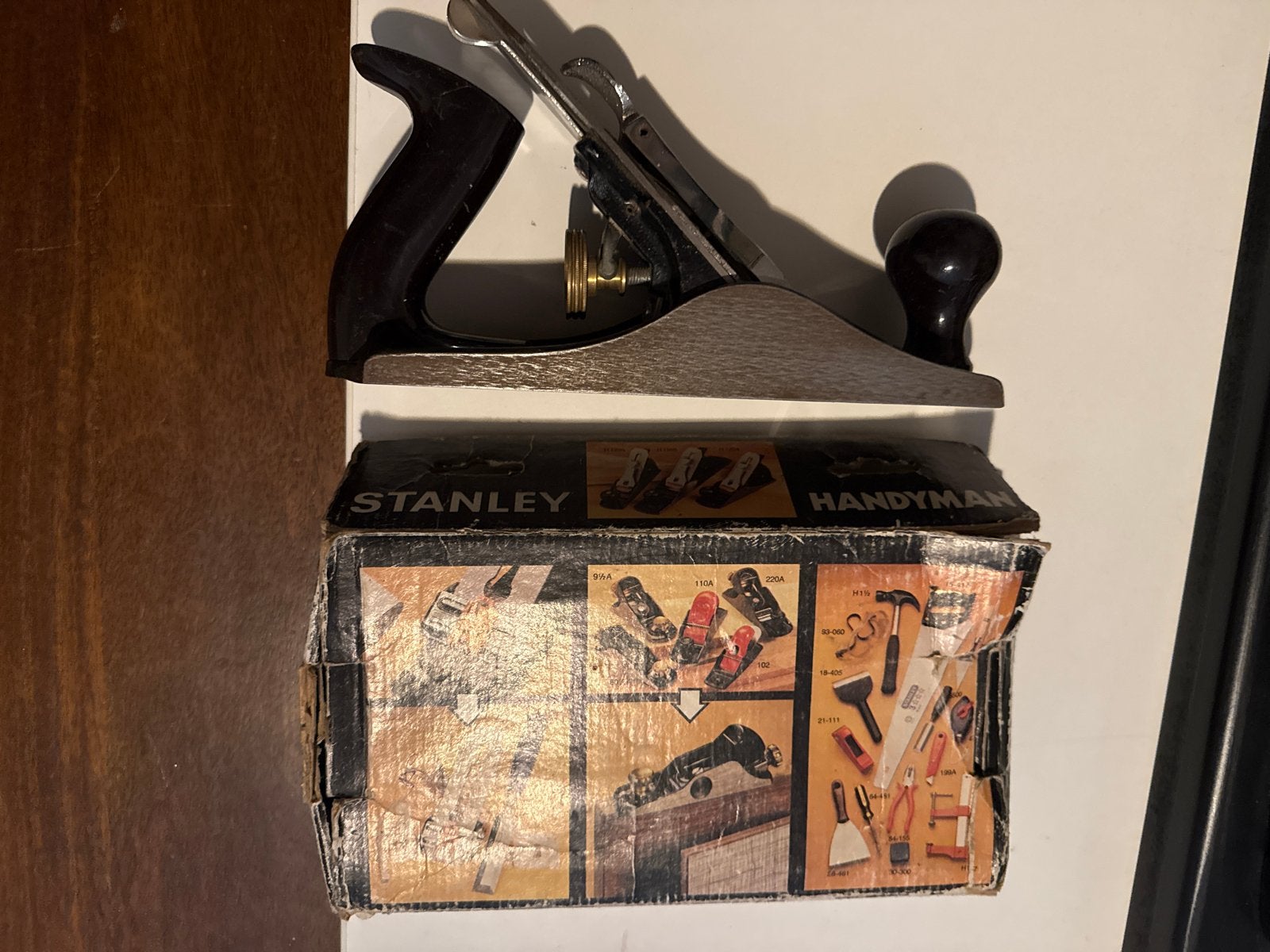 Vintage Stanley Hand schaaf nr. 4 - Inclusief originele doos, Ophalen, Gebruikt
