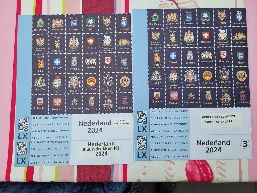DAVO bladen 2024, Postzegels en Munten, Verzenden, Verzamelalbum