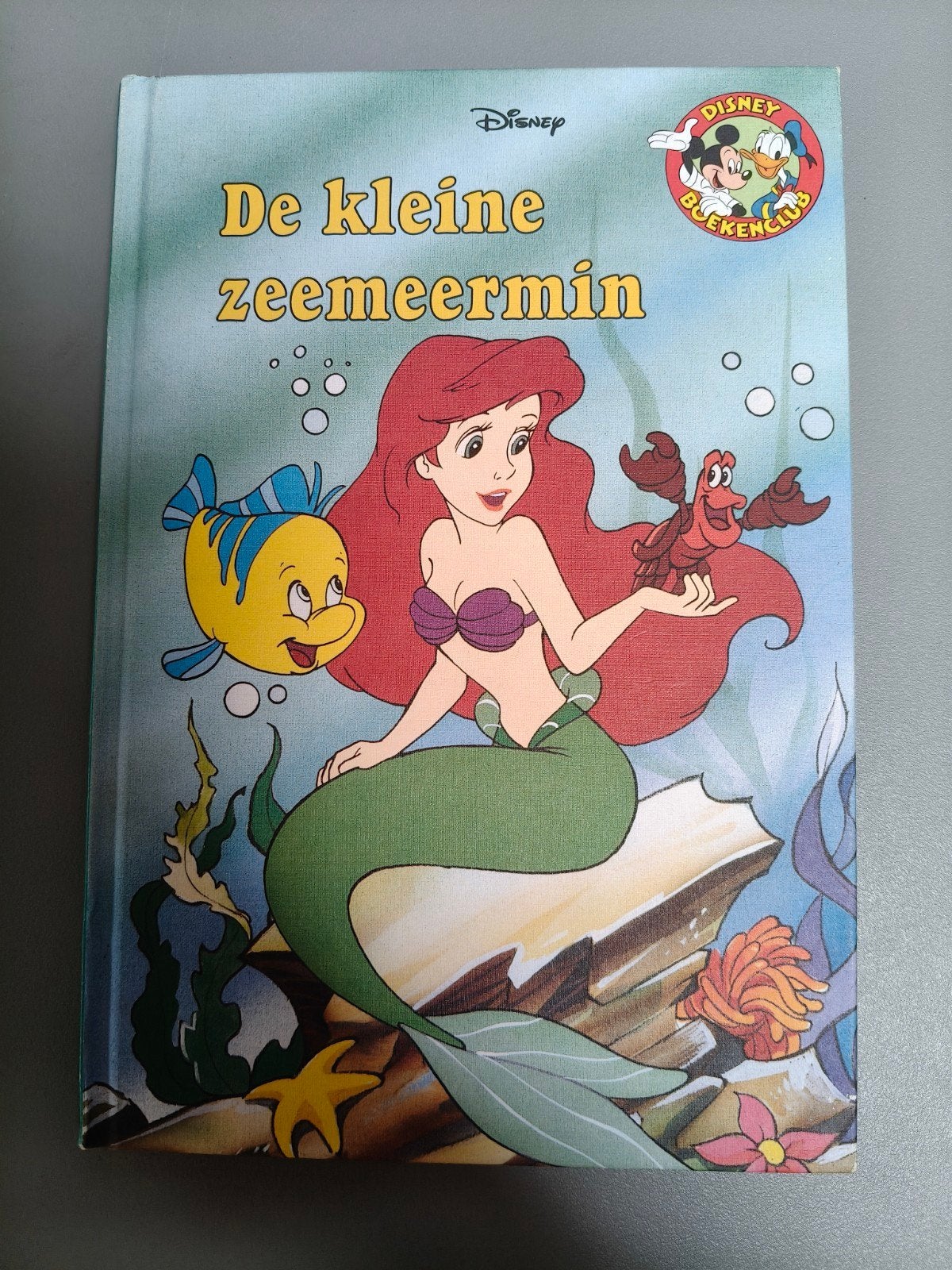 Disney De kleine zeemeermin - Hardcover, Boeken, Ophalen of Verzenden, Zo goed als nieuw, Disney, Sprookjes