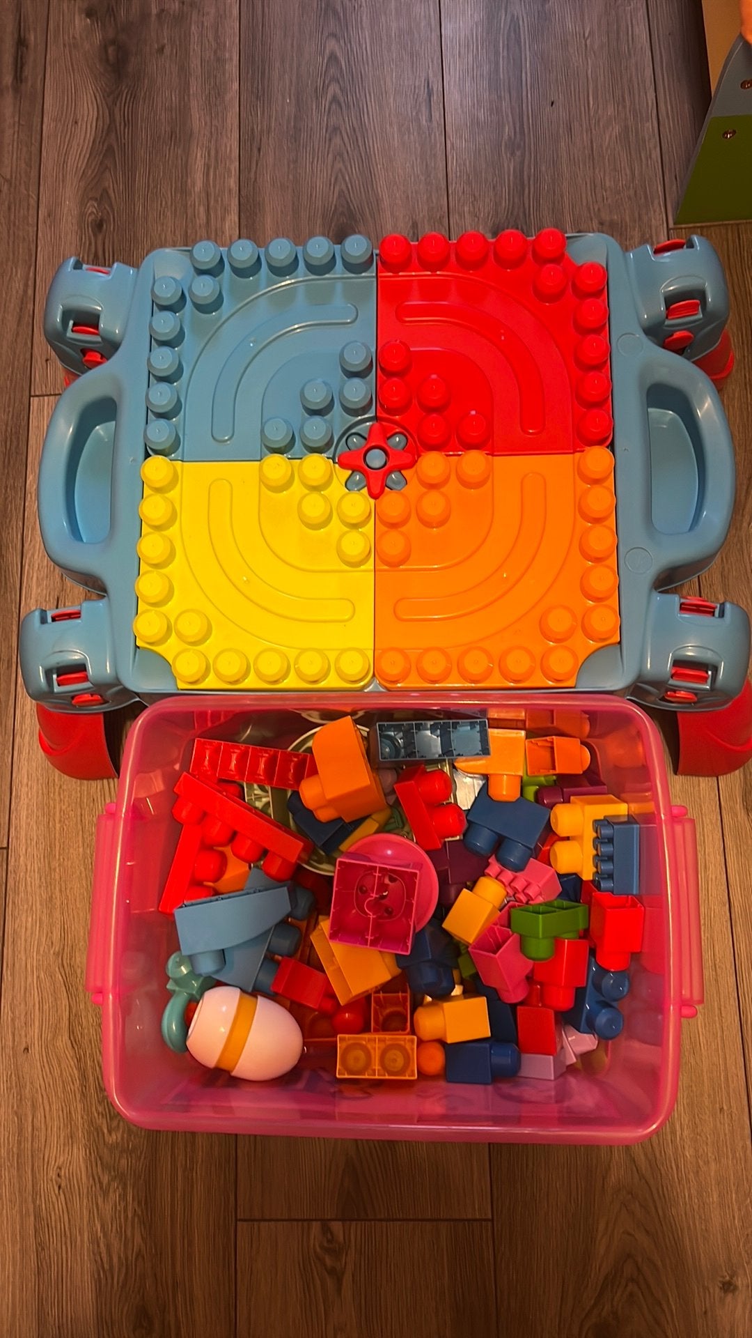 Mega blocks tafel en, Ophalen, Gebruikt, Megabloks