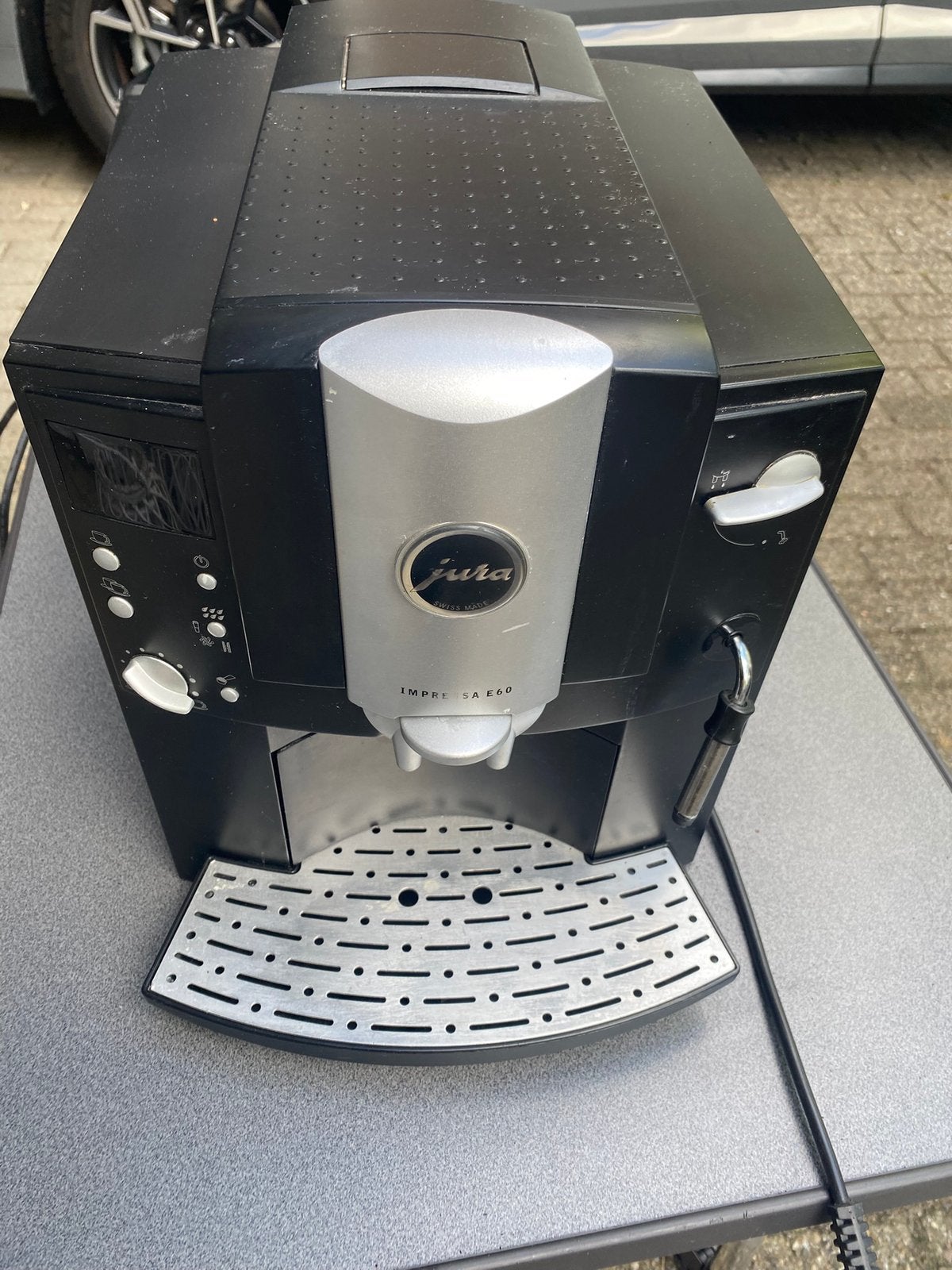Jura Impressa E60 Koffiemachine - Gebruikt, Ophalen, Zo goed als nieuw, Koffiemachine, Koffiebonen