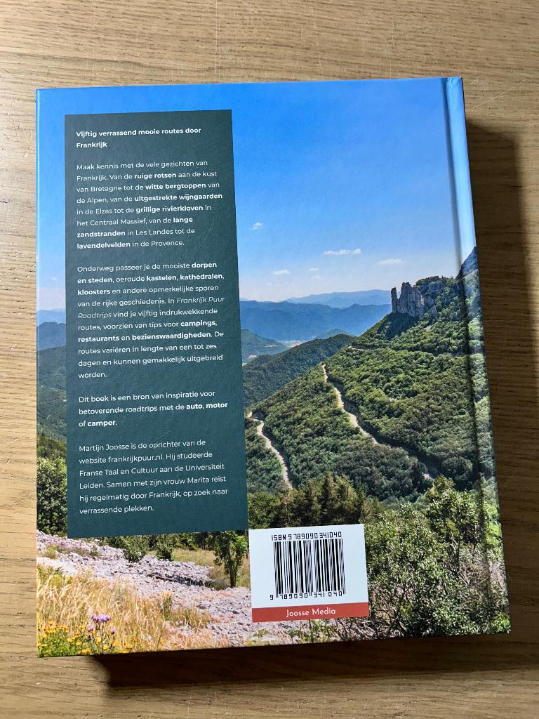 Frankrijk Puur Roadtrips, Boeken, Overige merken, Europa, Ophalen of Verzenden, Zo goed als nieuw