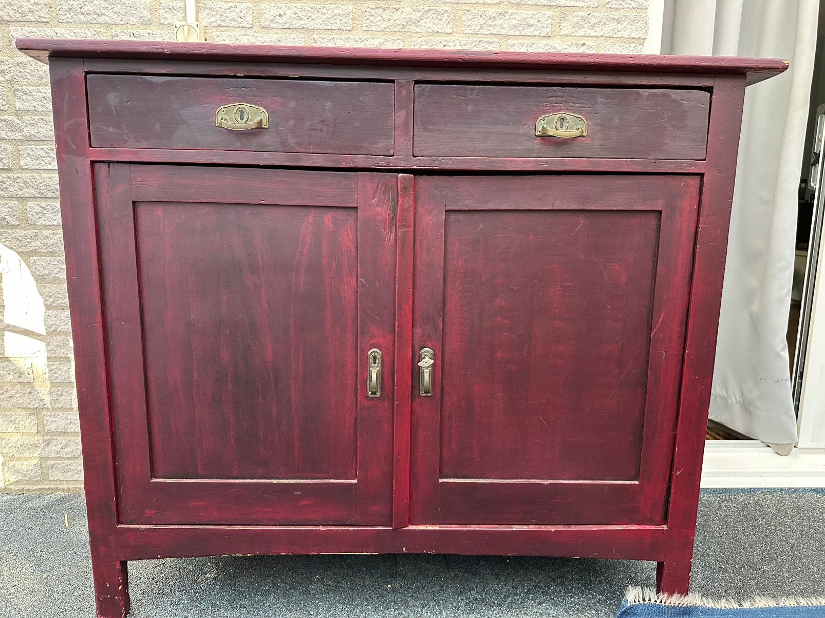 Grenen kast, Ophalen, Gebruikt, Grenenhout, 50 tot 75 cm