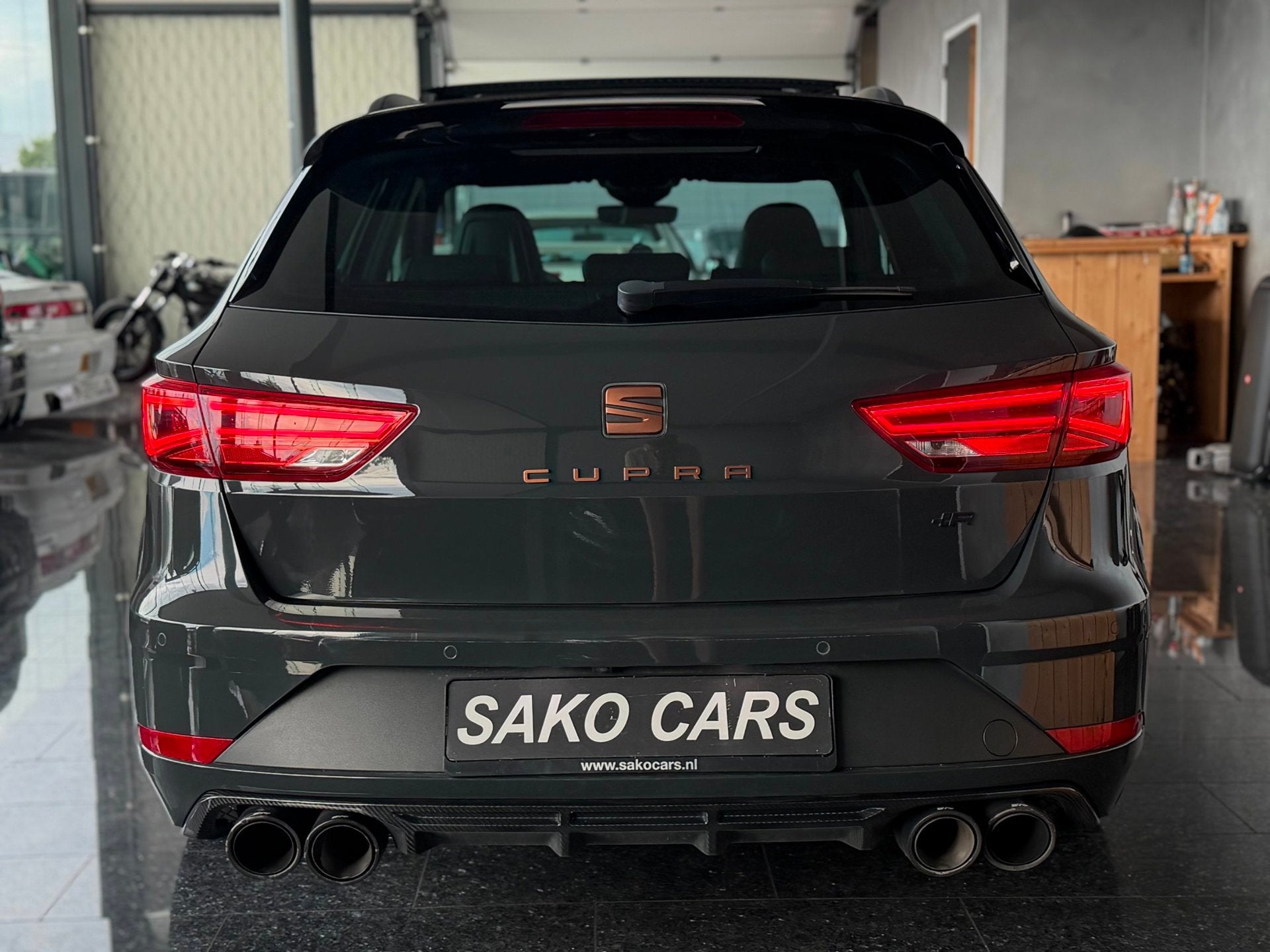 Seat Leon ST 2.0 TSI CUPRA R 4-Drive 2019 STM-500 512PK Vol, Auto's, 15 km/l, Gebruikt, Zwart, 4 cilinders