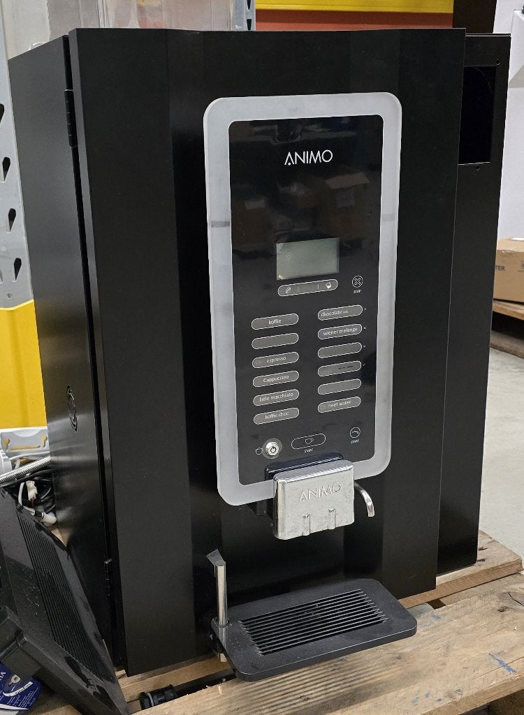Animo Optibean 3 koffiemachine inclusief betaalsysteem, Ophalen, Gebruikt, Koffiemachine, Koffiebonen