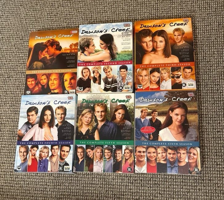 Dawson's Creek Complete Serie (Seizoen 1 t/m 6) NLO, Engels, Nederlands, Drama, Ophalen of Verzenden