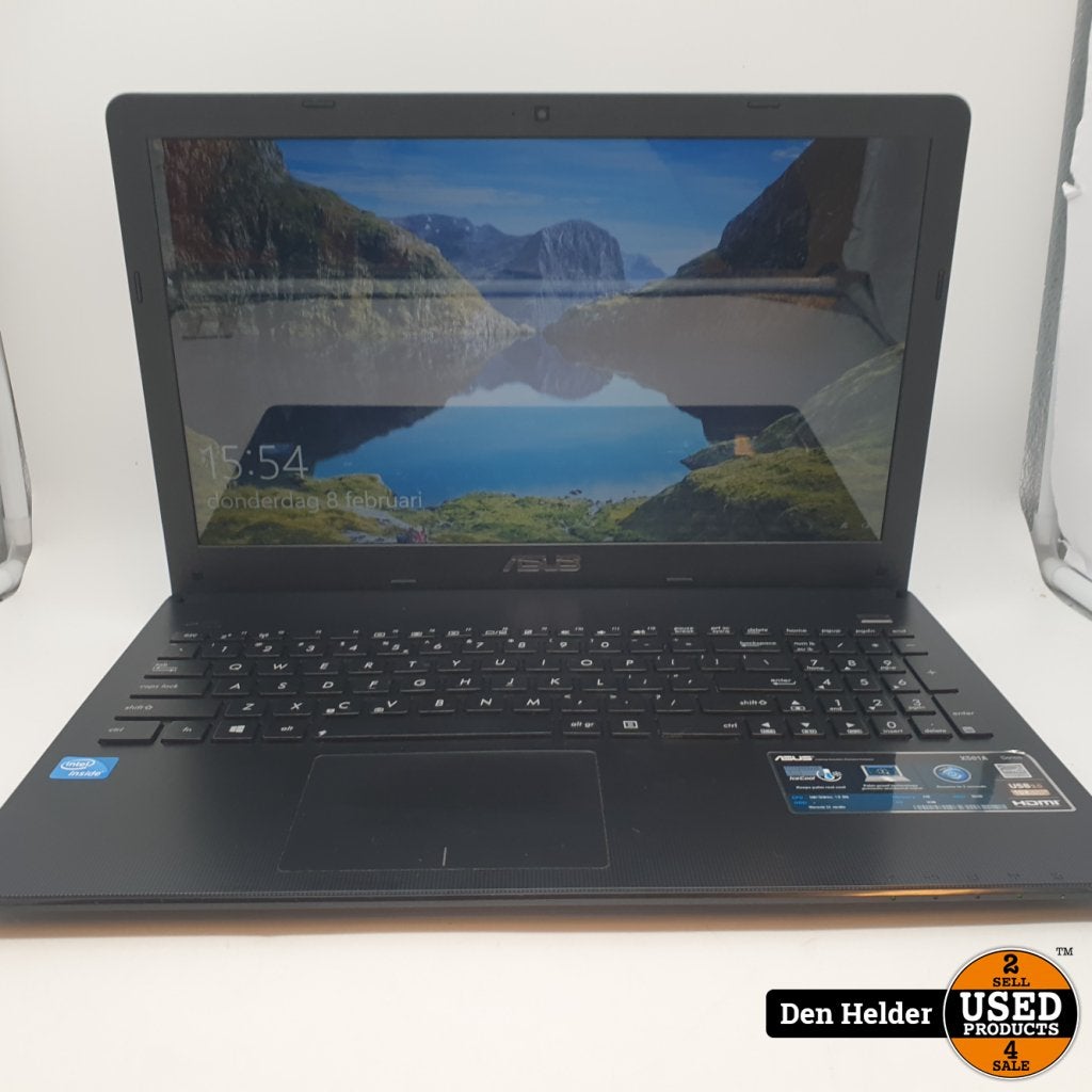 Asus X501A Intel Celeron 1000M 4GB 500GB Windows 10, Asus, Zo goed als nieuw, Support@asus.com, No. 15, Li-Te Road, Beitou District
Taipei 112
Taiwan
