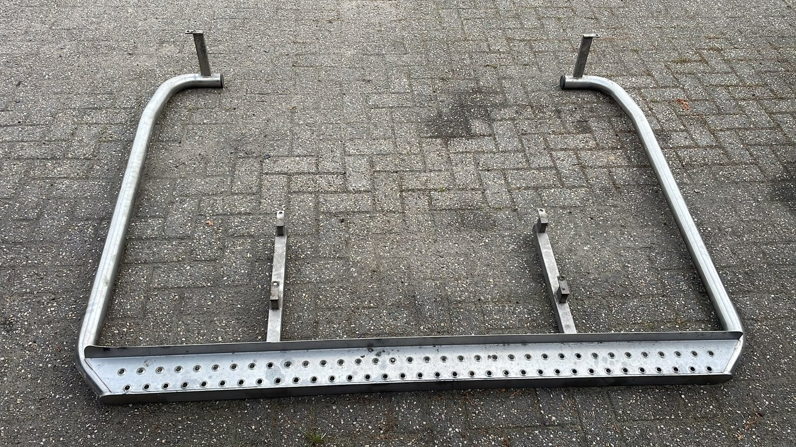 Achter treeplank  RVS voor Ford transit, Ophalen of Verzenden, Nieuw
