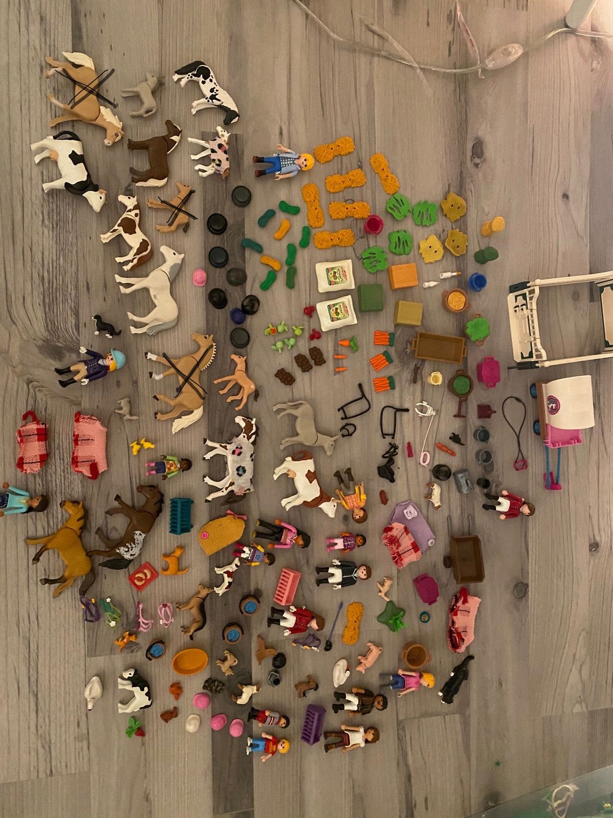 Playmobil boerderij dieren poppetjes etc, Ophalen of Verzenden, Zo goed als nieuw