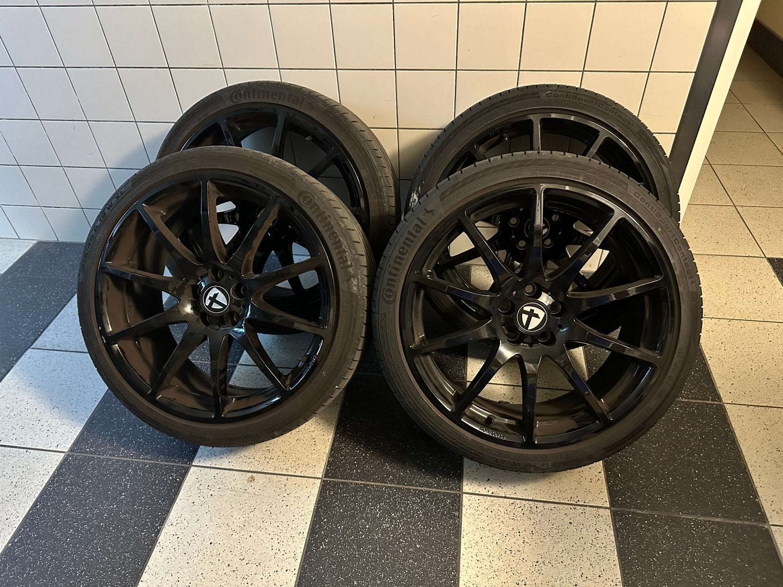 5x100 18 inch Tomason polo velgen. Audi/A1/Ibiza/Fabia, Ophalen, Banden en Velgen