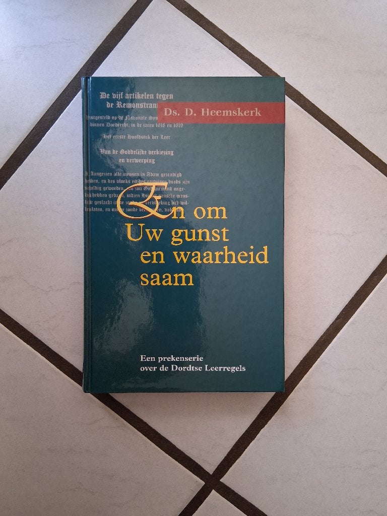 En om Uw gunst en waarheid saam - ds. D. Heemskerk, Christendom | Protestants, Zo goed als nieuw, D. Heemskerk, Ophalen of Verzenden