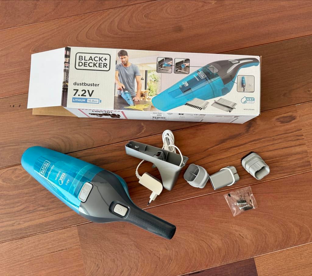 Black & Decker Kruimeldief Wet & Dry - Nieuw, Ophalen of Verzenden, Nieuw, Reservoir, Kruimeldief