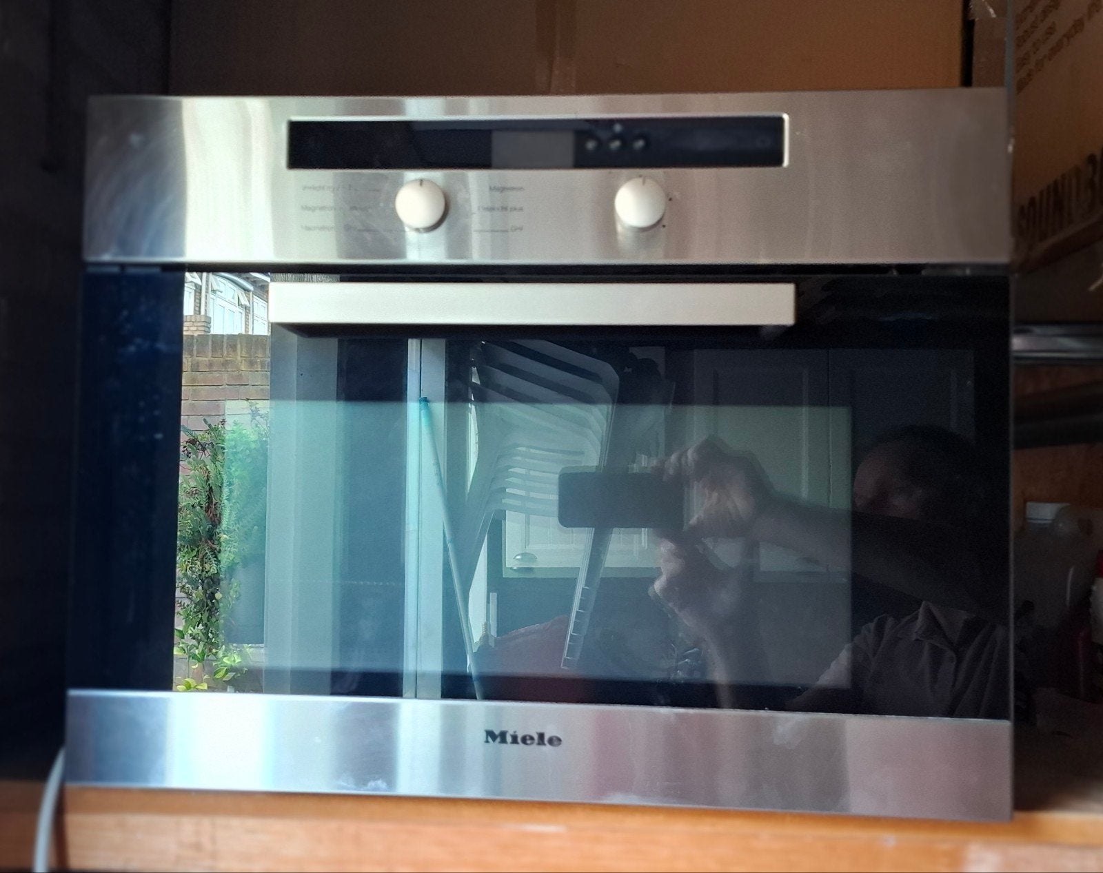 Miele H4020BM Combi-oven - Inbouw - Gebruikt, Ophalen, Gebruikt, Combi-oven, Inbouw